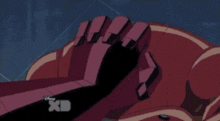 a cartoon of a robot with the x-b logo on the bottom