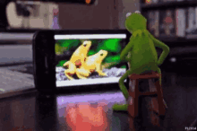 Kermit Frog GIF - Kermit Frog Watch GIFs