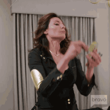 Wearing Makeup Real Housewives Of New York GIF - Wearing Makeup Real Housewives Of New York Put On Makeup GIFs