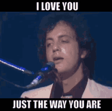 Billy Joel Just The Way You Are GIF - Billy Joel Just The Way You Are I Love You GIFs