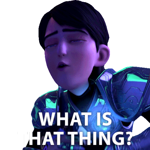 What Is That Thing Jim Lake Jr Sticker - What Is That Thing Jim Lake Jr Trollhunters Tales Of Arcadia Stickers