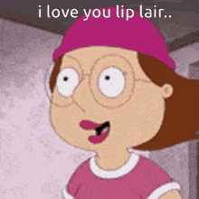 Love Lip Lair GIF - Love Lip Lair Family Guy GIFs