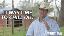 It Was Time To Chill Out Bubba Thompson GIF - It Was Time To Chill Out Bubba Thompson The Cowboy Way GIFs