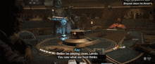 a group of people are playing a video game and one of them is called kays of cheaters