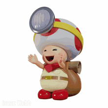 clapping clap toad nintendo captain toad
