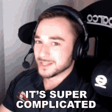 Its Super Complicated Anthony Alfredo GIF - Its Super Complicated Anthony Alfredo Its Very Hard GIFs