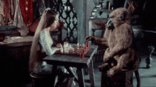 Check. GIF - Sinbad And The Eye Of The Tiger Monkey Chess GIFs