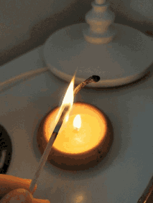 Candle Match Stick GIF - Candle Match Stick Light Up GIFs