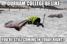 Durham College Snow Storm GIF - Durham College Snow Storm Snow GIFs