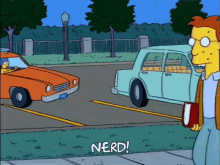 Homer Simpson Nerd Alert GIF - Homer Simpson Nerd Alert GIFs
