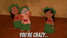 You'Re Crazy - Lilo And Stitch GIF