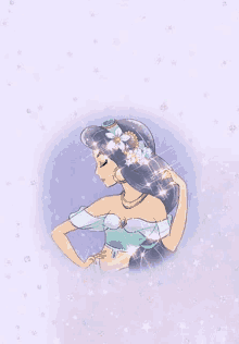 jasmine princess jasmine jewels flowers diamonds