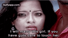 I Will Marry This Girl. If Youhave Guts Dare To Touch Her..Gif GIF - I Will Marry This Girl. If Youhave Guts Dare To Touch Her. Reema Sen You Could-ask GIFs