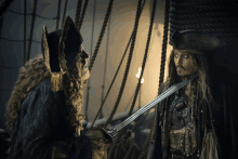 Jack Sparrow Pirates Of The Caribbean GIF - Jack Sparrow Pirates Of The Caribbean Dead Men Tell No Tales GIFs