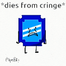 Bfaip Blue Mirror GIF - Bfaip Blue Mirror Dies From Cringe Meme GIFs