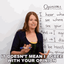 It Doesnt Mean I Agree With Your Opinion Emma GIF - It Doesnt Mean I Agree With Your Opinion Emma Engvid GIFs