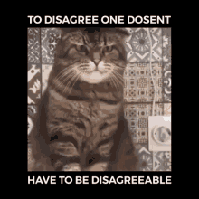 To Agree One Dosent Have To Be Disagreeable Disagreeable GIF - To Agree One Dosent Have To Be Disagreeable Disagreeable Disagree GIFs