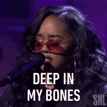 Deep In My Bones Her GIF - Deep In My Bones Her Hold On Song GIFs