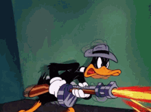 Daffy Duck Gun GIF - Daffy Duck Gun GIFs