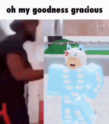 Oh My Goodness Gracious Cat Girl GIF