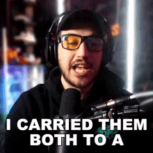 I Carried Them Both To A Victory Jared GIF - I Carried Them Both To A Victory Jared Jaredfps GIFs