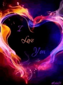 I Love You Fire GIF - I Love You Fire Heart GIFs