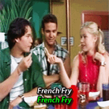 Power Rangers French Fry GIF - Power Rangers French Fry French Fries GIFs