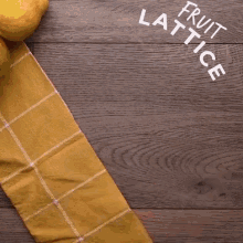 Fruit Lattice Food Art GIF
