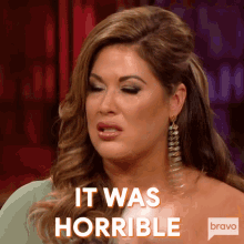 it was horrible tragic bad rhoc real housewives