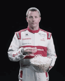 Kimi Räikkönen Popcorn GIF - Kimi Räikkönen Popcorn Formula One GIFs