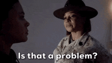 Is That A Problem Seal Team GIF - Is That A Problem Seal Team Lisa Davis GIFs