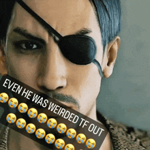 Majima Goro Goro Majima GIF - Majima Goro Goro Majima Even He Was Weirded Tf Out GIFs