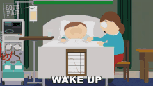 Wake Up Eric Cartman GIF - Wake Up Eric Cartman Liane Cartman GIFs