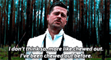 Chewed Out Inglorious Basterds GIF - Chewed Out Inglorious Basterds Bastards GIFs