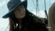 black sails starz unsure woman pirate