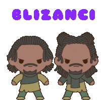 Blizanci Twinnies Sticker - Blizanci Twinnies Villains Stickers