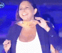 fafa de belem brazilian singer maria de f%C3%A1tima palha de figueiredo dancing happy