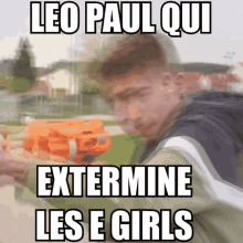 Leo Paul E Girl GIF - Leo Paul E Girl Extermination GIFs