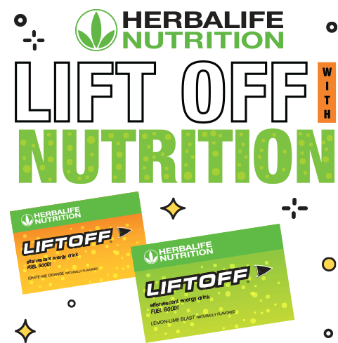 Lift Off With Nutrition Liftoff Sticker - Lift Off With Nutrition Liftoff Herbalife Stickers