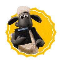 Selfie Shaun The Sheep Sticker - Selfie Shaun The Sheep Shaun Stickers