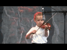 natalie mc master kids cute playing violin