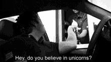 ~believe~ GIF - Believe Unicorns Drivethru GIFs