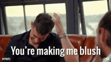 Youre Making Me Blush Married At First Sight GIF - Youre Making Me Blush Married At First Sight Shy GIFs
