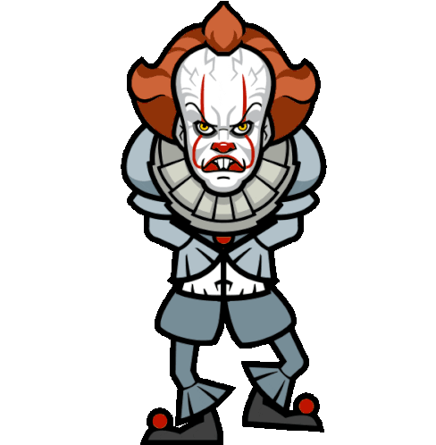 Clown Pennywise Sticker - Clown Pennywise It Clown Stickers