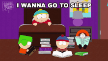 I Wanna Go To Sleep Eric Cartman GIF