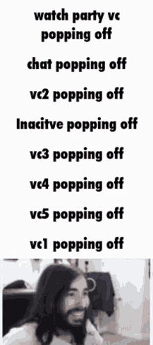 Discord Vc GIF - Discord Vc Popping Off GIFs