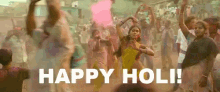 Happy Holi Colorful GIF - Happy Holi Colorful Dancer GIFs