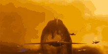 Rodan Godzilla GIF