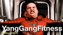 Yang Gang Fitness Spiderman GIF - Yang Gang Fitness Yang Gang Spiderman GIFs