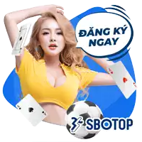 a woman in a yellow shirt is surrounded by cards and a soccer ball with sbotop on it